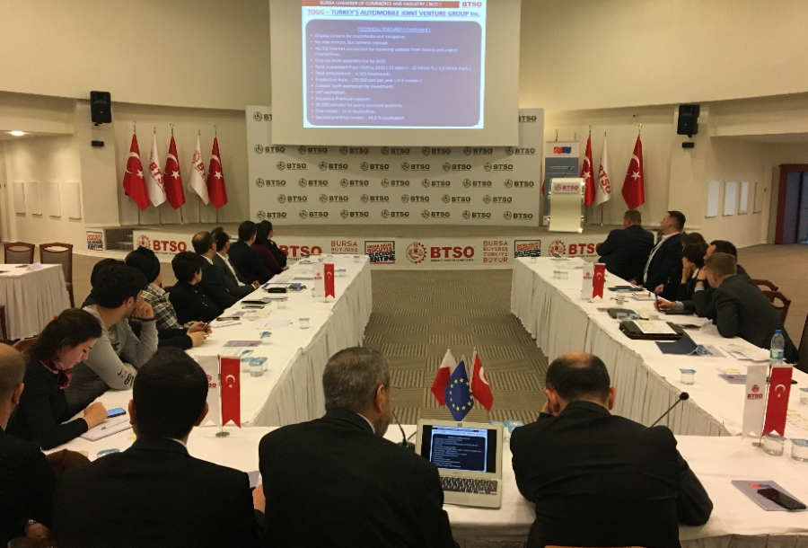 Madosan team at Turkey-EU Automotive Sector Meeting