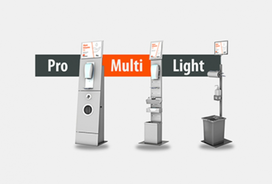 Madosan's diverse Hygiene Station Models.