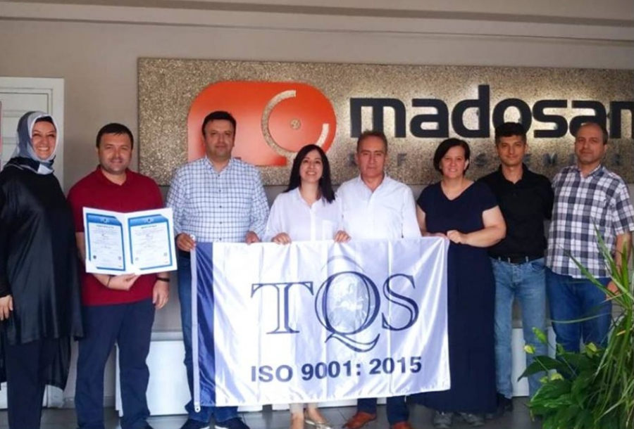 Madosan's renewed ISO 9001:2015 certification